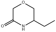 5-乙基吗啉-3-酮 结构式