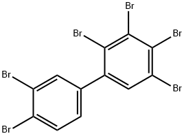 2,3,3',4,4',5 -六溴代二苯 结构式