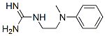 1-[2-(Methylphenylamino)ethyl]guanidine 结构式