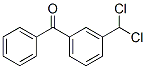 3-(Dichloromethyl)benzophenone 结构式