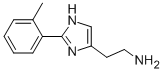 1H-Imidazole-4-ethanamine,2-(2-methylphenyl)-(9CI) 结构式