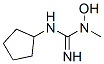 Guanidine, N-cyclopentyl-N-hydroxy-N-methyl- (9CI) 结构式