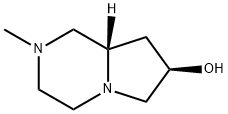 Pyrrolo[1,2-a]pyrazin-7-ol, octahydro-2-methyl-, (7R-cis)- (9CI) 结构式