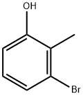 3-溴-2-甲基苯酚 结构式