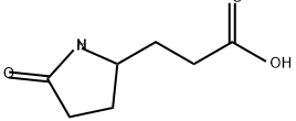 3-(5-氧代吡咯烷-2-基)丙酸 结构式