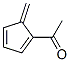 Ethanone, 1-(5-methylene-1,3-cyclopentadien-1-yl)- (9CI) 结构式