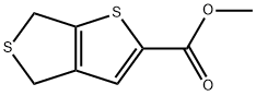 4,6-二氢噻吩并[3,4-B]噻吩-2-羧酸甲酯 结构式