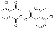 Acetyl(m-chlorobenzoyl) peroxide 结构式