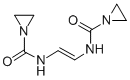 N,N'-[(E)-1,2-Ethenediyl]bis(1-aziridinecarboxamide) 结构式