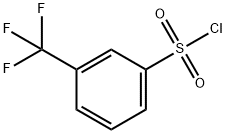 3-三氟甲基苯磺酰氯 结构式