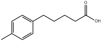 5-(对甲苯基)戊酸 结构式