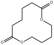 1,6-二氧杂环十二烷-7,12-二酮 结构式