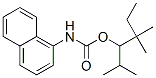 2,4,4-trimethylhexan-3-yl N-naphthalen-1-ylcarbamate 结构式