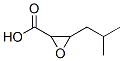 Oxiranecarboxylic  acid,  3-(2-methylpropyl)-  (9CI) 结构式