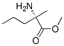 2-氨基-2-甲基戊酸甲酯 结构式