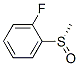 Benzene, 1-fluoro-2-[(S)-methylsulfinyl]- (9CI) 结构式