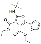 [2,2-Bifuran]-3,4-dicarboxylic  acid,  5-[(1,1-dimethylethyl)amino]-,  diethyl  ester  (9CI) 结构式