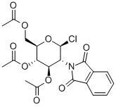 3,4,6-TRI-O-ACETYL-2-DEOXY-2-PHTHALIMIDO-B-D-GLUCOPYRANOSYL CHLORIDE 结构式