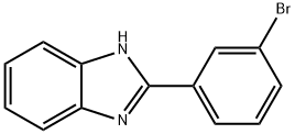 2-(3-溴苯基)-1H-苯并[D]咪唑 结构式