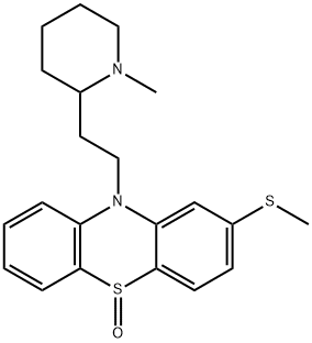 thioridazine-5-sulfoxide 结构式