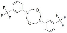 3,7-bis(3-trifluoromethylphenyl)-1,5,3,7-dioxadiazocane 结构式