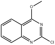 2-氯-4-甲氧基喹唑啉 结构式
