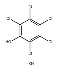 五氯苯酚钾 结构式
