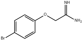 2-(4-溴苯氧基)乙脒 结构式