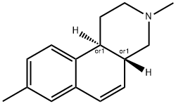 Benz[f]isoquinoline, 1,2,3,4,4a,10b-hexahydro-3,8-dimethyl-, trans- (9CI) 结构式