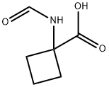 Cyclobutanecarboxylic acid, 1-(formylamino)- (9CI) 结构式