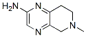 Pyrido[3,4-b]pyrazin-2-amine, 5,6,7,8-tetrahydro-6-methyl- (9CI) 结构式