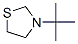 Thiazolidine, 3-(1,1-dimethylethyl)- (9CI) 结构式