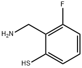 Benzenethiol, 2-(aminomethyl)-3-fluoro- (9CI) 结构式