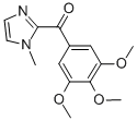 (1-METHYL-1H-IMIDAZOL-2-YL)(3,4,5-TRIMETHOXYPHENYL)METHANONE 结构式