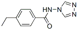 Benzamide, 4-ethyl-N-4H-1,2,4-triazol-4-yl- (9CI) 结构式