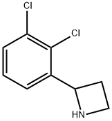 2-(2,3-二氯苯基)氮杂环丁烷 结构式