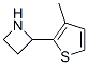 Azetidine, 2-(3-methyl-2-thienyl)- (9CI) 结构式