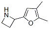 Azetidine, 2-(4,5-dimethyl-2-furanyl)- (9CI) 结构式