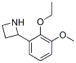 Azetidine, 2-(2-ethoxy-3-methoxyphenyl)- (9CI) 结构式