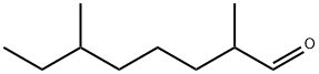 	2,6-二甲基辛醛 结构式