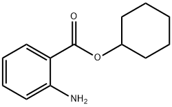 2-氨基-苯甲酸环己酯 结构式