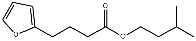 2-Furanbutanoic acid, 3-methylbutyl ester 结构式