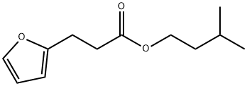 3-(2-呋喃基)并酸3-甲基丁酯 结构式