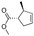 3-Cyclopentene-1-carboxylicacid,2-methyl-,methylester,(1S,2S)-(9CI) 结构式