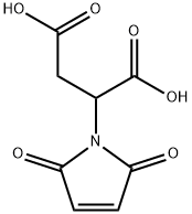 Butanedioic acid, (2,5-dihydro-2,5-dioxo-1H-pyrrol-1-yl)- (9CI) 结构式