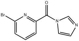 2-bromo-6-(1H-imidazol-1-ylcarbonyl)pyridine 结构式