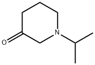 1-异丙基哌啶-3-酮 结构式