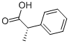 S-2-苯基丙酸 结构式