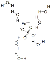 七水合硫酸亚铁 结构式