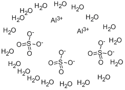 十八水合硫酸铝 结构式